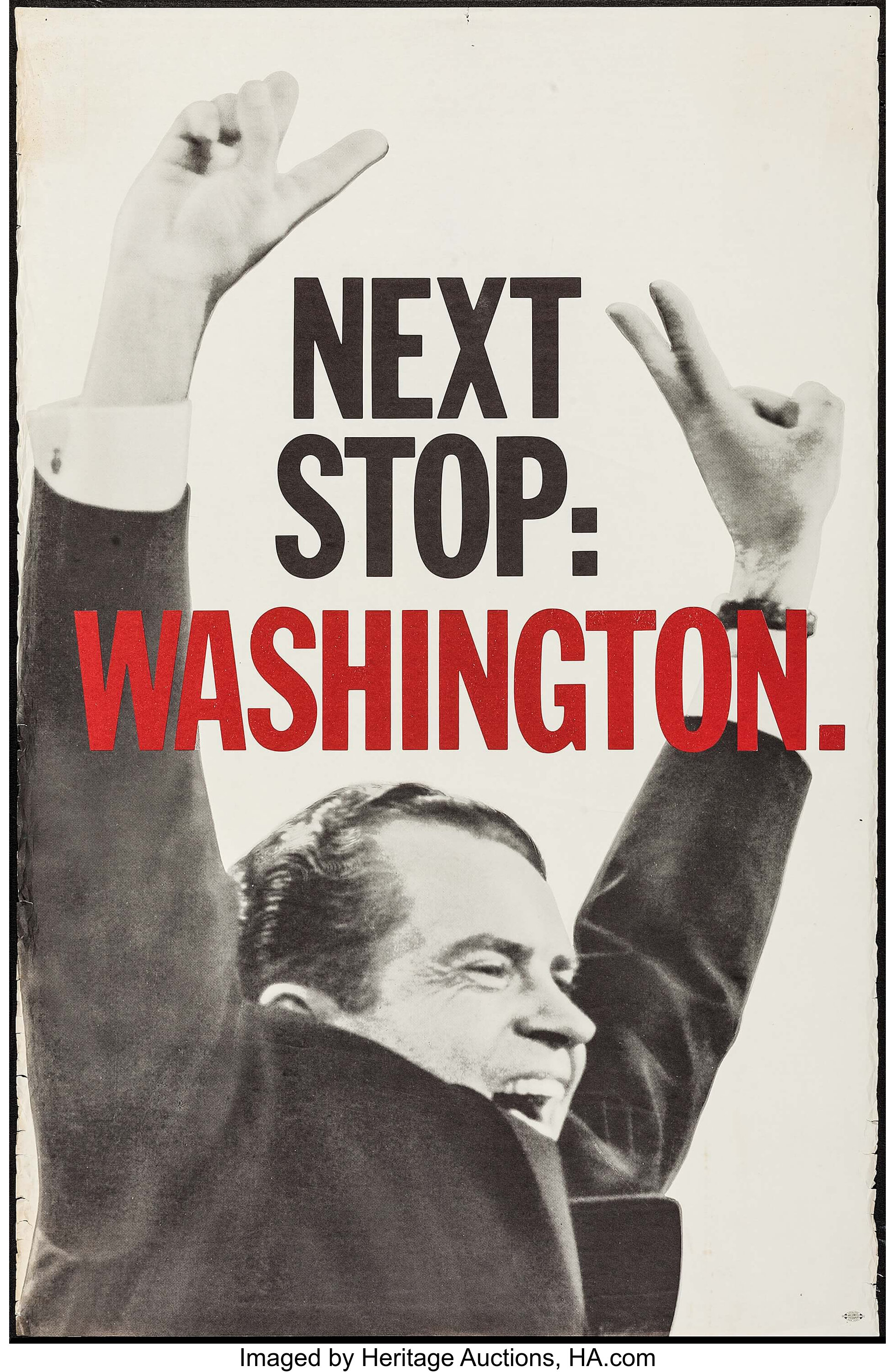 Pro Nixon campaign poster